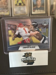 2025 Panini Mosaic Bang! Cooper DeJean #9 Philadelphia Eagles Football - Picture 1 of 2
