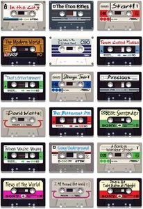 The Jam Cassettes T Shirt Paul Weller MOD Retro - Picture 1 of 3