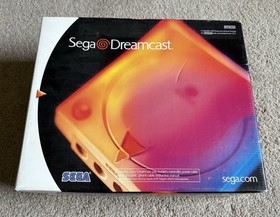 Sega Dreamcast Console In Original Box + 3 Games Works Great
