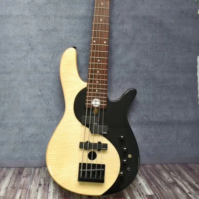 US warehouse 5-string bass guitar black hardware hardware secondhand unused - Image 1 of 4