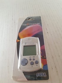 White VMU Visual Memory Unit (Sega Dreamcast) New Official OEM