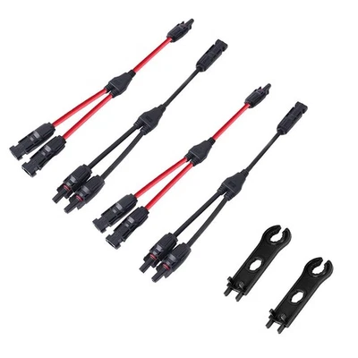 Reliable Solar Panel Y Branch Cable Connector Splitter for Precise Assembly - Image 1 of 4