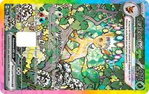 leaven ex 151 Credit debit card skin decal sticker small chip holographic - Picture 1 of 2
