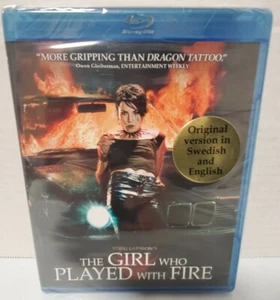 The Girl Who Played With Fire Blu-Ray New Fast Shipping - Imagen 1 de 2