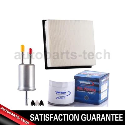 3x Pronto  Engine Oil Filter Air Filter Fuel Filter For Lincoln 2007~2014 - Image 1 of 4