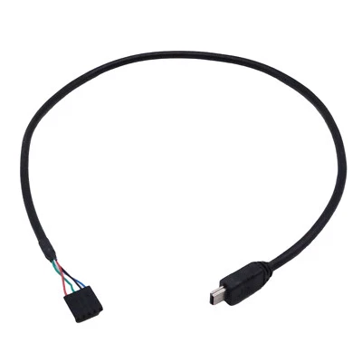 10x Mini USB 5 Pin Male to Dupont 5P Female Header PCB Motherboard Adapter Cable - Image 1 of 4