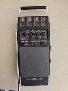 VINTAGE GE GENERAL ELECTRIC SEARCHER 4 CHANNEL SCANNER 7-2985A EUC - Zdjęcie 1 z 2