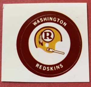 1970 Washington Redskins Chiquita Banana Vintage Football Sticker Helm NFL AFL - Bild 1 von 3