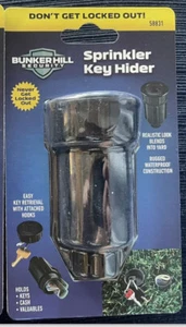 Bunker Hill Security Sprinkler Key Holder Safe Waterproof Cash Fake NEW - Picture 1 of 8