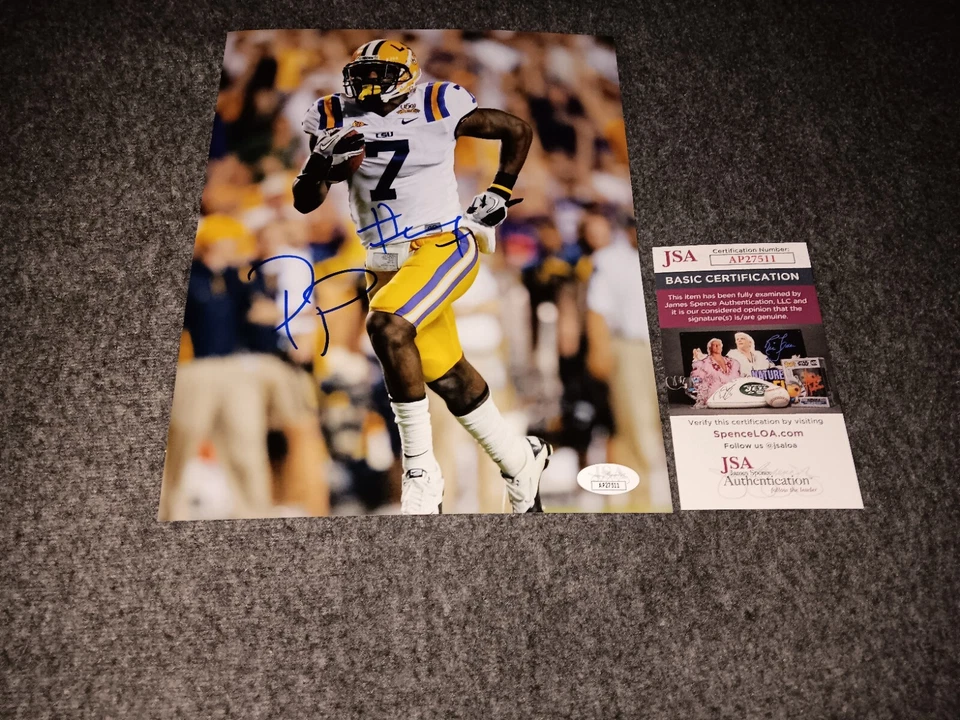 Patrick Peterson Signed 8x10 Jsa Lsu Tigers College Autograph - Image 1 of 1