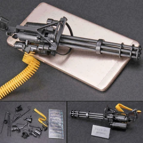 1/6 Scale M134 Minigun Gatling Machine Gun 16CM TERMINATOR for Action Figur** Cover
