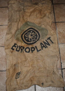 alter bedruckter Jutesack, Europlant - Picture 1 of 2