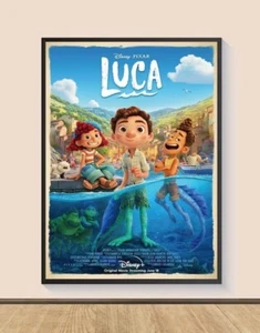 Luca Movie Poster Print, Wall Art - Picture 1 of 3