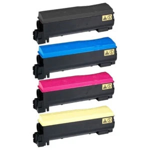 Lotto cartucce toner compatibili per Kyocera TK592K TK592C TK592M TK592Y FS-C2026 - Foto 1 di 5