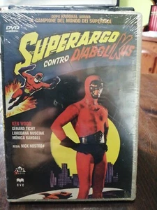 Superargo Contro diabolikus Con Ken Wood DVD Nuovo Sigillato - Picture 1 of 3