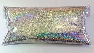 6oz Premium Silver Rainbow Jewels Holographic MetalFlake .015" Paint Additive - Picture 1 of 2