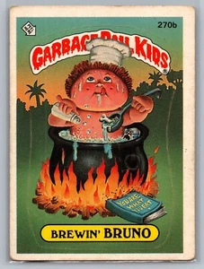 1987 GARBAGE PAIL KIDS 270b BREWIN BRUNO SERIES 7 SET BREAK - Picture 1 of 2