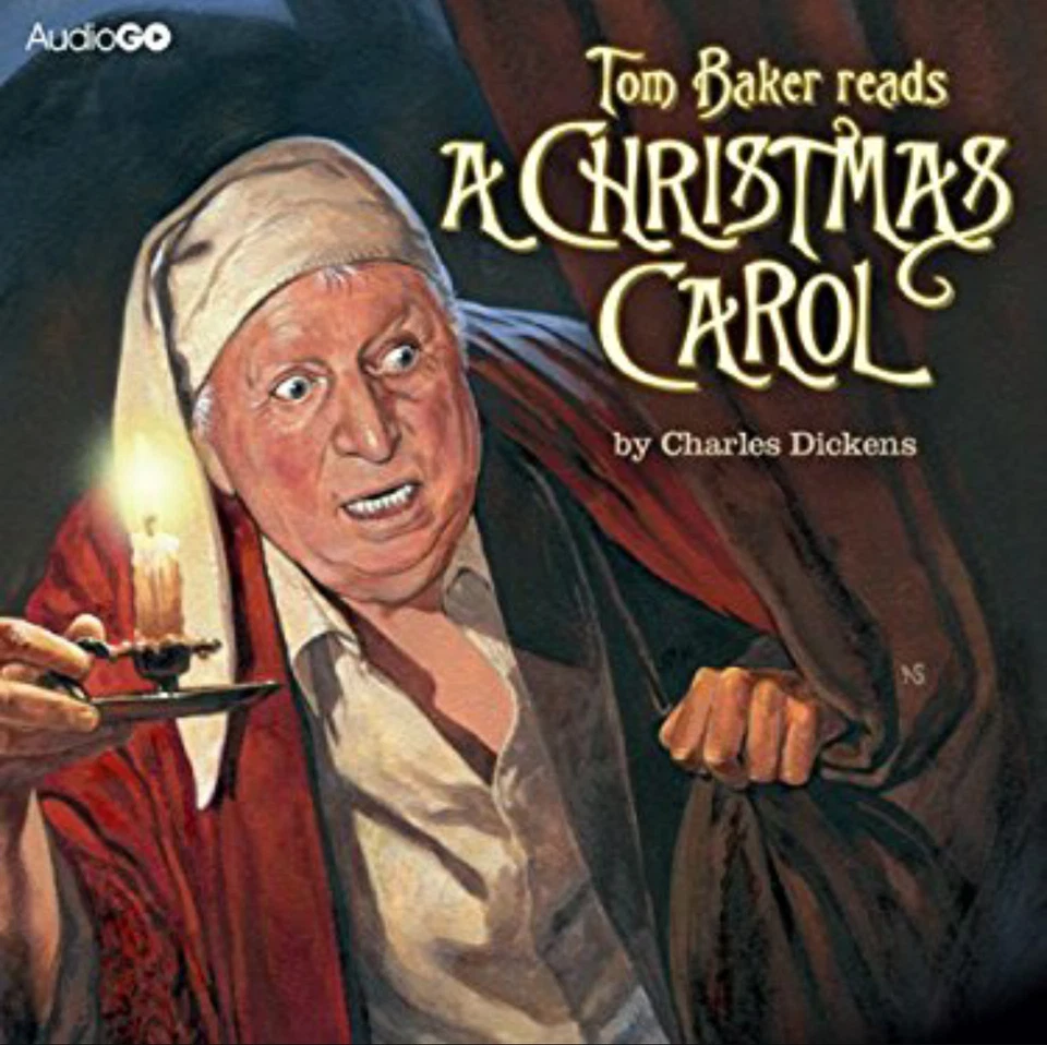 A CHRISTMAS CAROL BOXSET - CHARLES DICKEN - BY TOM BAKER - 3 CD AUDIO BOOK - NEW - Image 1 of 1