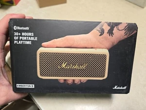 Marshall Emberton II Portable Bluetooth Wireless Speaker - Cream (1006237) - Picture 1 of 4