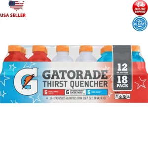 Fruit Punch & Glacier Cherry Elettrolite Varietà Confezione 18 x 12 oz Bottiglie Nuove - Foto 1 di 5