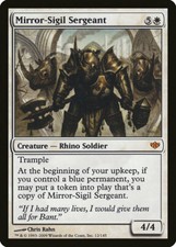 1X Mirror-Sigil Sergeant - Conflux - EX MTG CARD