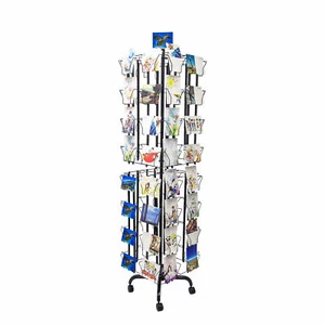 64 verstellbare Taschen Display Rack 5x7 7x5 bis 11 Zoll B x 8 Zoll T Karten 1,2 Zoll D Taschen - Bild 1 von 24