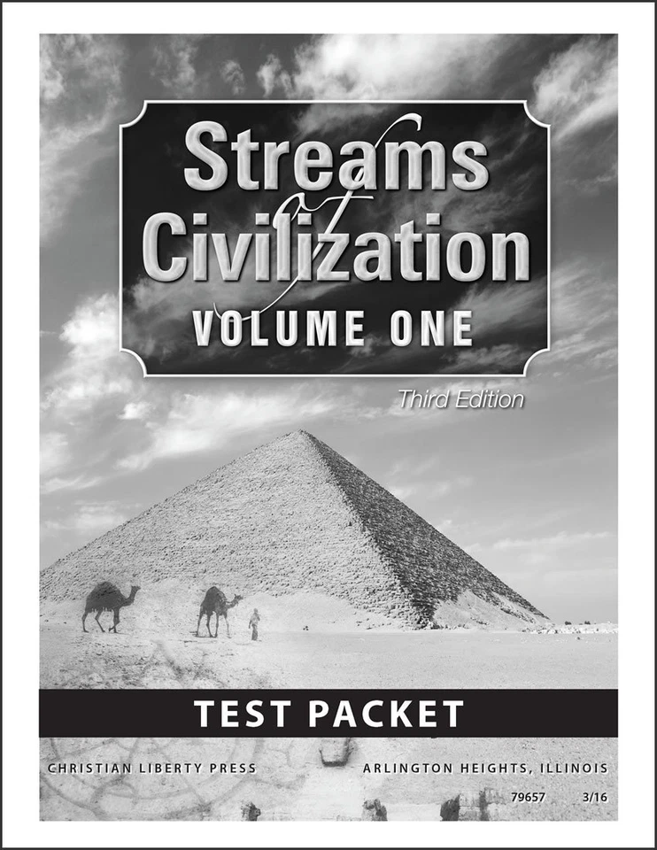 Christian Liberty - Streams of Civ Vol. 1 Test Book 3ED - Image 1 of 1