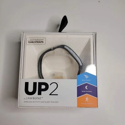 Jawbone Up2 Wireless Activity and Sleep Tracker JL03-6363CFI-US Dark Grey - Image 1 of 4