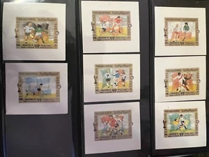 Yemen YAR Chromalin Proof Stamp Collection 158 Different! RARE! - Picture 1 of 22