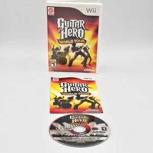 Guitar Hero: World Tour (Nintendo Wii) CIB Complete Tested and Working - Picture 1 of 3