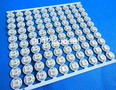 Wholesale 10- 1000pc WS2812B 5050 RGB LED &PCB Board 1-LED Module Pixel Light 5V - Image 1 of 4