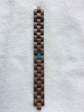 Wewood Wooden Criss Nut/brown Watch Strap/Bracelet Tongue .65cm x 1.8cm X 17cm