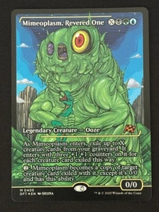 1x MTG Mimeoplasm, Revered One (Showcase, Foil) - Aetherdrift (DFT) #405 - Magic - Picture 1 of 2