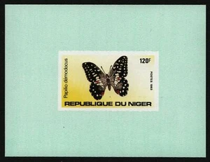 Níger 1983 - Mi-Nr. 868 ** - MNH - Epreuve de Luxe - Mariposas - Imagen 1 de 1