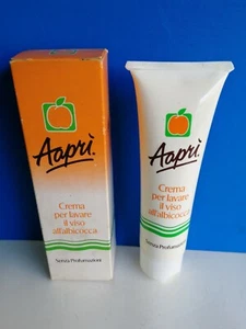 CREMA VISO DETERGENTE ALL'ALBICOCCA ML 125 GILLETTE ANNI '80 - Picture 1 of 4