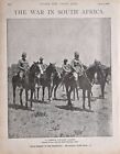 1900 PRINT BOER WAR GENERAL FRENCH WITH STAFF WATCHING A FIGHT 