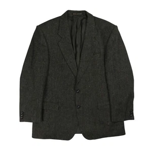 Vintage Marks Spencer wool tweed blazer jacket size EU 56 UK/US 46 - Picture 1 of 7