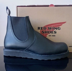 Red Wing Heritage Herren Klassische Chelsea Boots in Robust Schwarz Harness-Made in USA - Bild 1 von 13