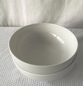 MAINSTAYS 6” White Soup/Cereal Bowls. Set Of Two. - Picture 1 of 6