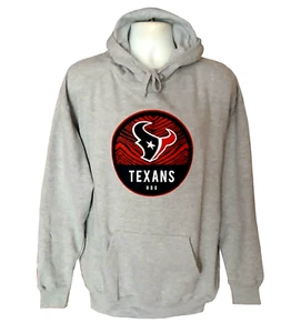 Nfl Mens Apparel * Houston Texans Nfl Hooded Sweatshirt, nwt, LARGE, CLEARANCE - Picture 1 of 6