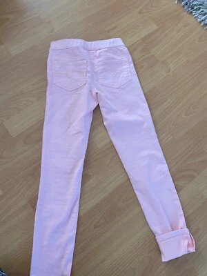 Justice Girls Jeggings Slim Light Pink Denim Skinny Pants Stretch size 10 - Image 1 of 4