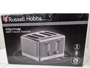 Russell Hobbs Structure 4 Slice Toaster Grey 28102 - Picture 1 of 1