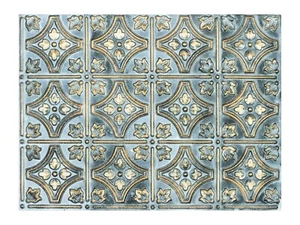 Reclaimed ceiling tiles Suspended Wall Panels PLB10 Bluish gold 10pcs/lot - Picture 1 of 20