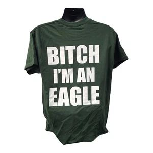 T-Shirt 2XL Unisex grün Jalen Fuckin' Hurts Bitch I'm Eagle Philadelphia Eagles - Bild 1 von 6