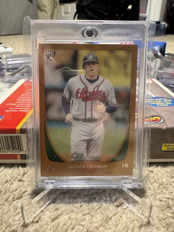 Bowman Orange #205 Freddie Freeman Rookie RC #/250 2011 Braves Dodgers Foto 1 de 1