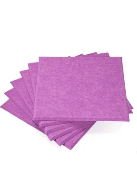 6 x Felt Bulletin Board Self Adhesive Wall Pin Board Home Office Pink - Image 1 of 3