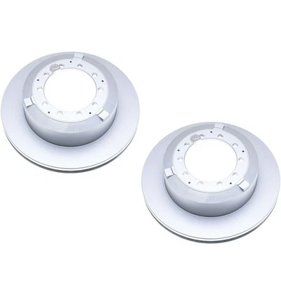 SET-P15AR85121EVC-2 Powerstop Juego de discos de freno traseros de 2 ruedas para Ram 4500 5500 Foto 1 de 3