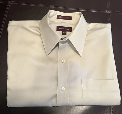 16x35 | Camisa de vestir Nordstrom Smartcare para hombre | Beige Foto 1 de 3