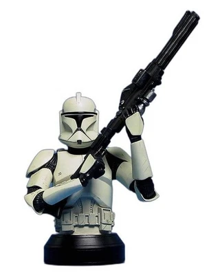 Busto coleccionable de lujo Star Wars: Clone Trooper - blanco #467 de 7.500 Foto 1 de 4