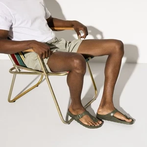 BIRKENSTOCK GIZEH EVA MEN FLIP FLOPS KHAKI - Picture 1 of 5